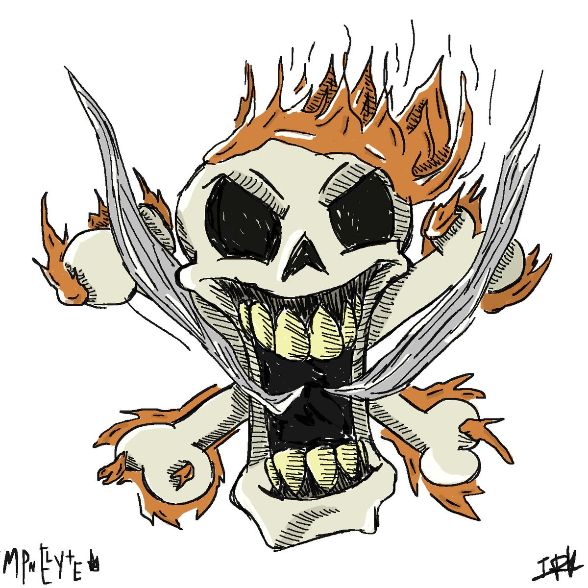 ElyiteX's tweet photo. Back in 2022 my friend Leo made this for me. His mom allowed me to pay him for his service. I've rocked this logo all over for very long time. Will be ink on my skin some day. Big thanks to #bigirk! https://t.co/LV49edKgmh