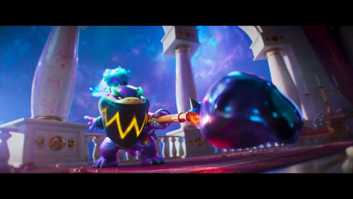 Wario64's tweet image. The Super Mario Galaxy Movie - Rosalina voiced by Brie Larson
Bowser Jr. voiced by Benny Safdie