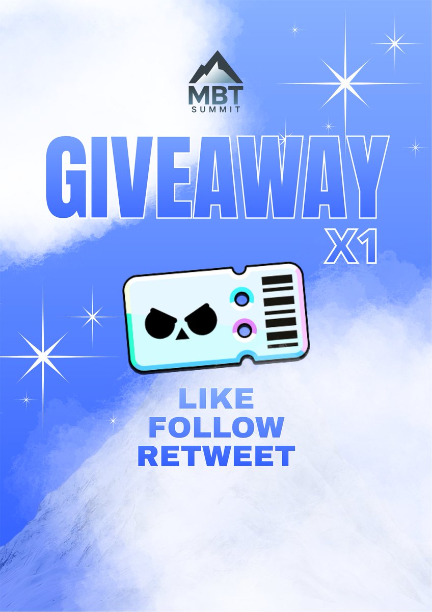 To thank our awesome community for supporting us, MBT Summit is giving away a FREE BRAWL PASS+ !! 

To participate, simply :

- ❤️ Like
- ♻️ Retweet
- 📨 Follow <a href="/MBT_Summit/">MBT Summit</a> 

A random person will be selected on the 19th of November 🔥

Good luck everyone! 🩵