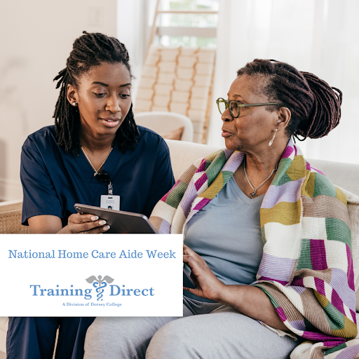 TrainingDirect's tweet image. Happy National Home Care Aide Week to all the amazing Home Care Aides out there!  Thanks for all you do!