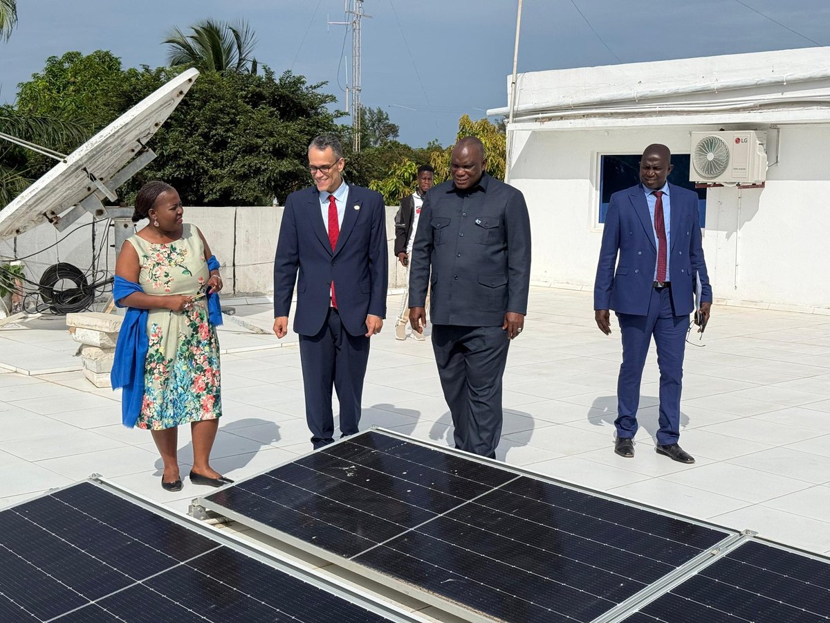 The Hon. minister toured the newly refurbished UN office which reflects our evolving partnership, modern, dynamic, and fit for purpose. 

He was warmly received by UN agency heads with one goal, united in purpose, ready to deliver for The #Gambia and accelerate #SDGs progress.