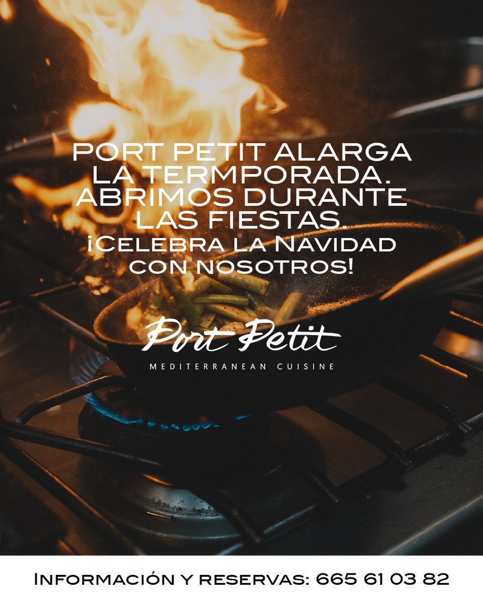 PortPetitRest's tweet photo. ¡Celebra las fiestas con nosotros!

Seguimos abiertos en horario habitual para que sigas disfrutando de la experiencia #PortPetit 😊

https://t.co/XiWy096zrQ
+34 971 643 039
info@portpetit.com https://t.co/Sae5ZIKj0n