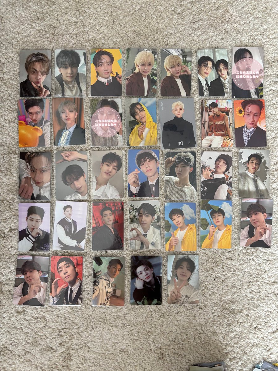 mana80846660's tweet photo. SEVENTEEN セブチ トレカ 交換

【譲】 画像のもの

【求】 ウォヌ  

郵送📮
条件合う方よろしくお願いします🙇🏻‍♀️

#SEVENTEEN交換
#セブチ交換 https://t.co/nu6ZfJSyDs