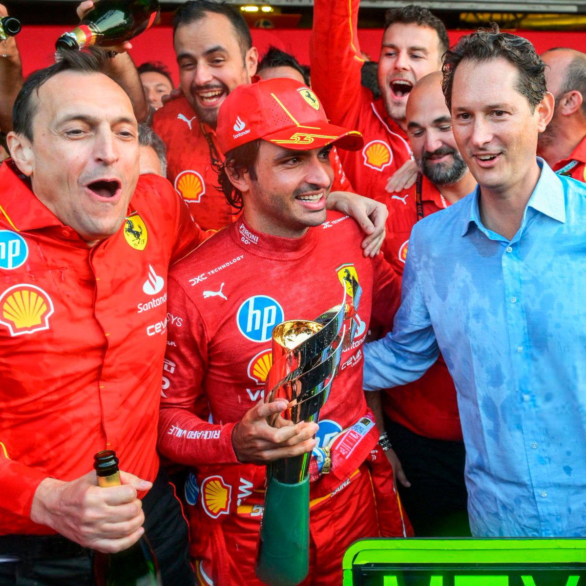 Hamilton por Carlos Sainz en 2027

Quién se monta en este barco?

Es el piloto junto a Leclerc que más cerca estuvo de devolver a Ferrari a lo más alto del mundial de constructores en el año 2024.

YO DIGO SÍ

#Ferrari #CarlosSainz