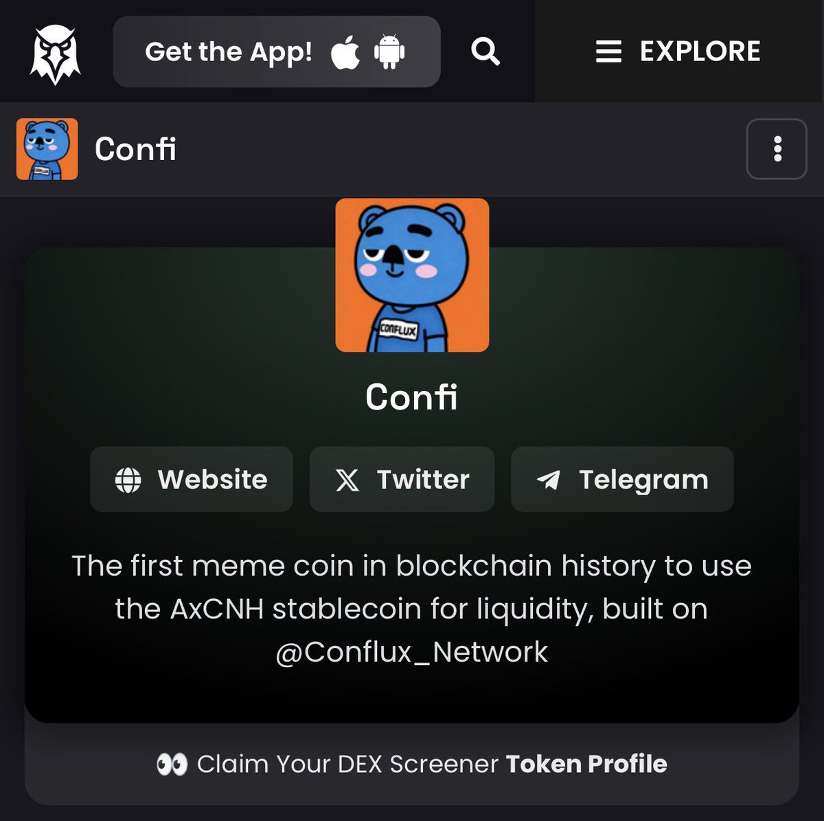 ConFiCoin tweet media