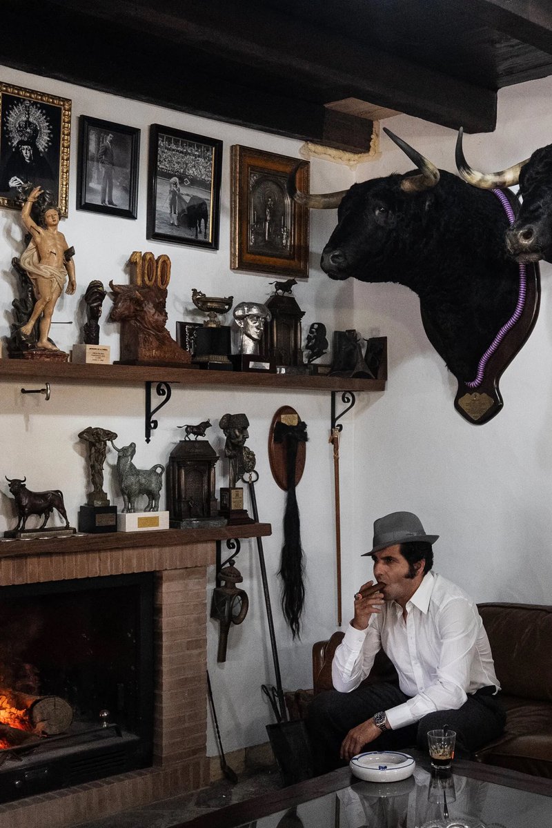 Un Torero. La estética del mundo del toro es superior a todo lo demás.