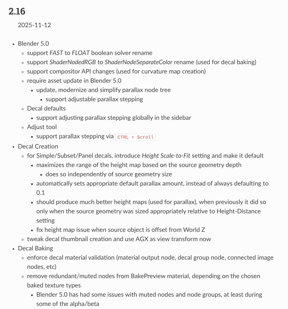 machin3io's tweet photo. #DECALmachine 2.16 is out! #b3d
https://t.co/jQHNmfAEsX - Blender Market, Gumroad, Documentation
What's new: https://t.co/W9ArTK33QI https://t.co/4hg85yMR9r