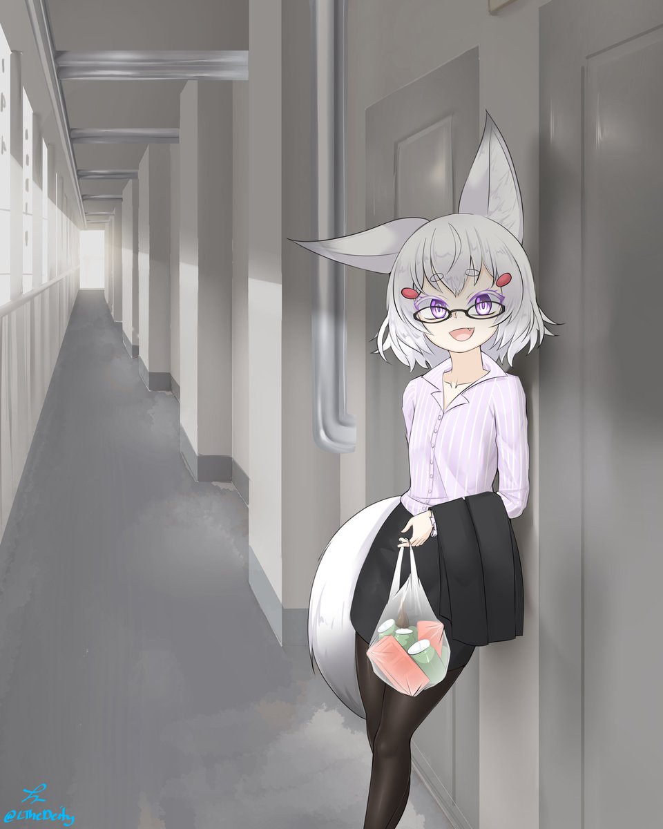 The Lolibaba Next Door 🚪🐺
#Artcoholic #お酒絵