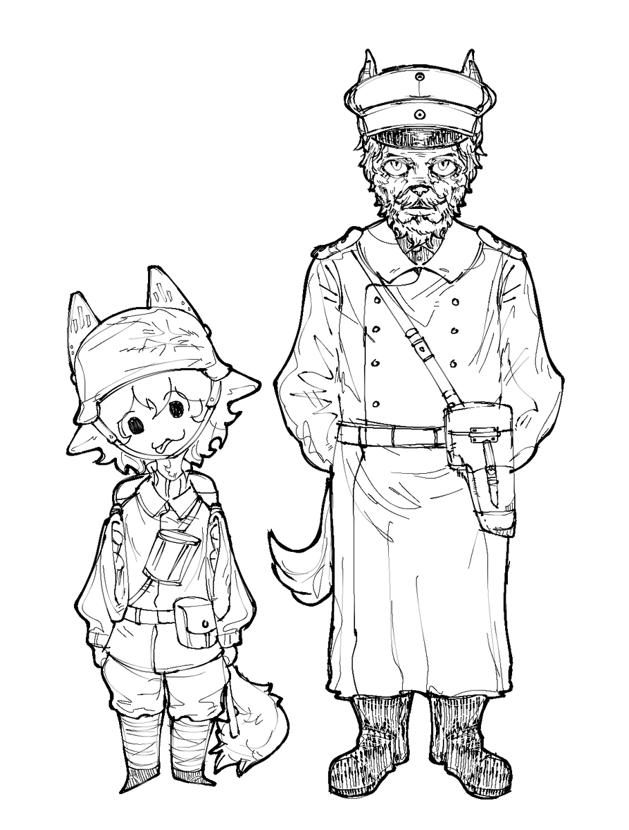 german army just recruiting anyone atp..