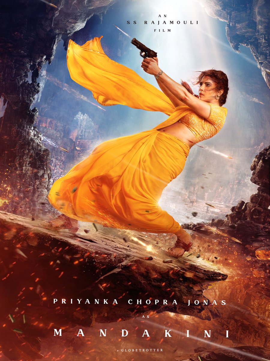 shubham89310's tweet photo. She's more than what meets the eye... say hello to Mandakini.

#GlobeTrotter

@ssrajamouli @urstrulyMahesh @mmkeeravaani @SriDurgaArts @SBbySSK @PrithviOfficial #India https://t.co/Jm8ngaMfpT