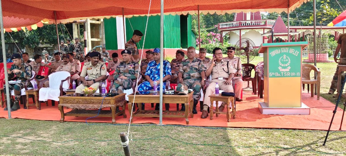 Riot Control exercise was successfully conducted by C/106 RAF, CRPF, in collaboration with 6th BN TSR, for 35 personnel of the SP Reserve and the police personnel of Khowai District Police.
<a href="/tripura_cmo/">CMO Tripura</a> 
<a href="/Tripura_Police/">Tripura Police</a>