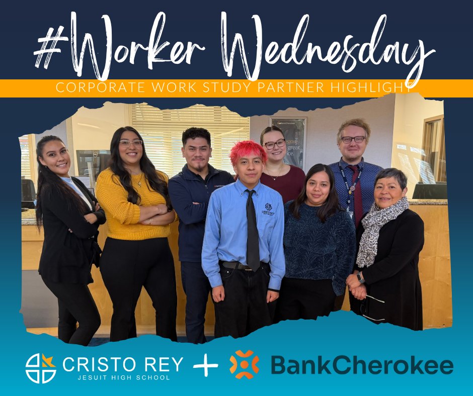 CRJesuit_TC's tweet image. We’re excited to celebrate our new partnership with BankCherokee, a community-focused bank. Cris &apos;27 is gaining hands-on experience supporting daily operations as a teller. Thank you, BankCherokee, for helping students like Cris learn and lead through real-world experience! #CWSP
