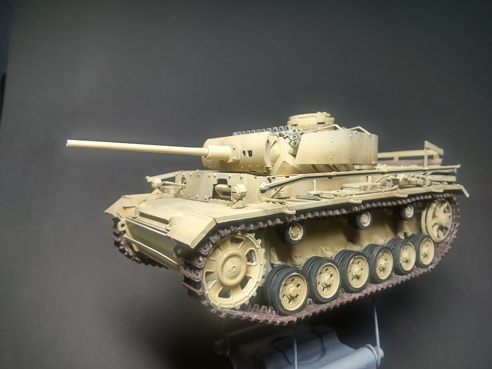 TAKOM 1/35 3号戦車M型 製作途中2