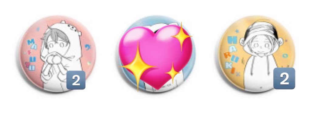 ryothday's tweet image. ギヴン CODA:NextVerseシリーズ 缶バッジ

譲:真冬、春樹　各2
求:定価(＋送料)

各2BOX予約済み
キャラ毎纏めての方優先
※ツイフィお読み下さい。
郵送または都合が合えば都内手渡し可能です。
よろしくお願い致します。