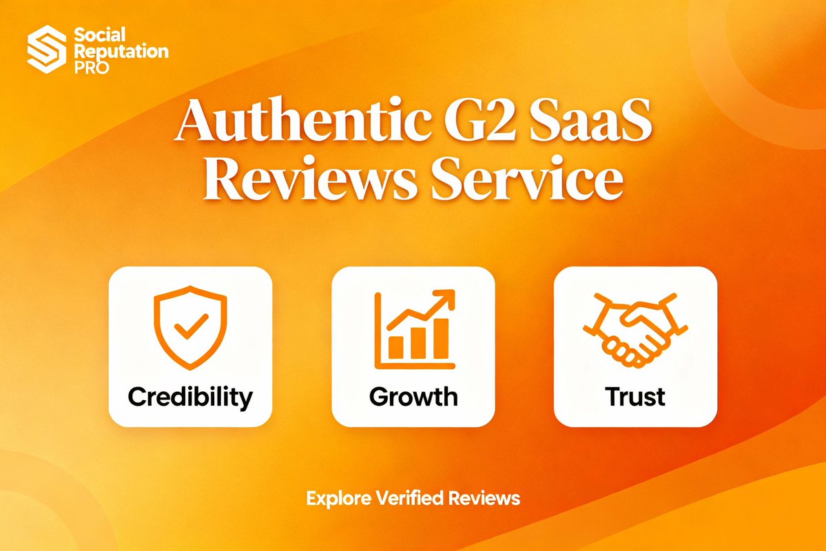 socialrepupro's tweet image. 🚀 Strengthen your #SaaSproduct reputation with real, verified feedback!

🔥 Get authentic #G2 #reviews to boost your product credibility and ranking 
✅ Verified B2B users only
✅ Niche-based, detailed reviews
✅ Safe, organic and impactful growth 100% organic 

#Agency #Company