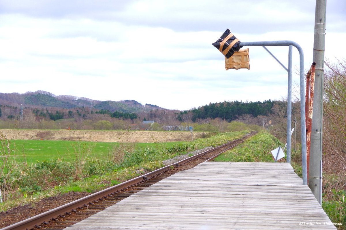 polaris_guides's tweet image. 【半年前、廃駅めぐりで #幌延 へ🚃】

今年の春、ふと思い立って近隣の #廃駅 を周って来ました🌸

過去の経験で廃駅になるとすぐに駅舎とホームが撤去され、あっという間に面影を失ってしまうので、その前にもう一度訪れておこうという気持ちでした🍀

本当に寂しい限りです💦

#雄信内駅 #南幌延駅