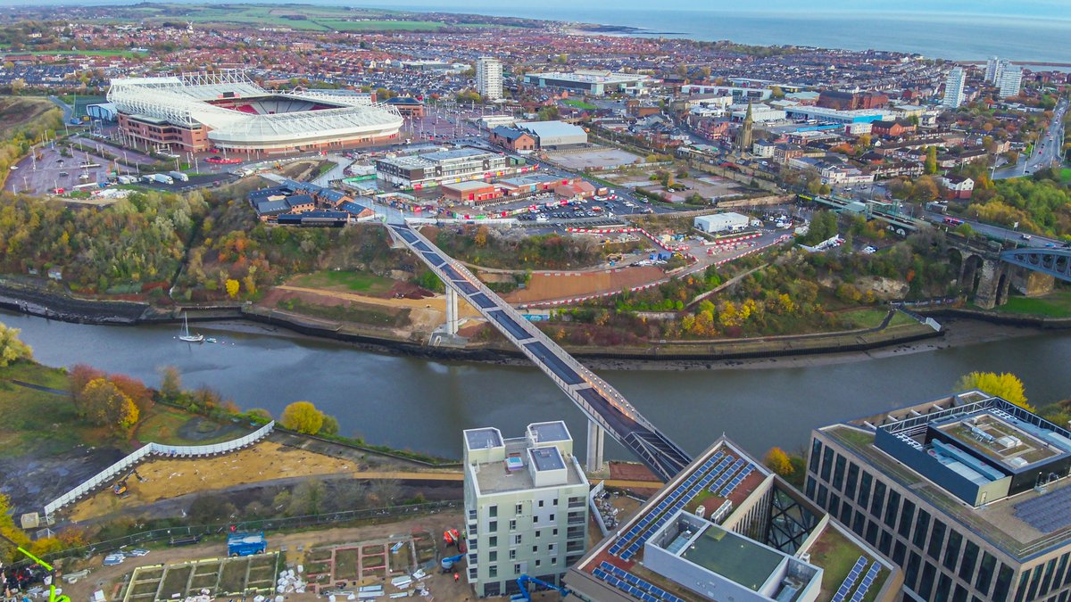 We're surrounded by positive change at #RiversideSunderland 😍

Keel crossing is open, new sustainable homes are taking shape, businesses are thriving, and the city centre is transforming into a vibrant, connected community.

Keep up to date 👉 tinyurl.com/58rr75j4