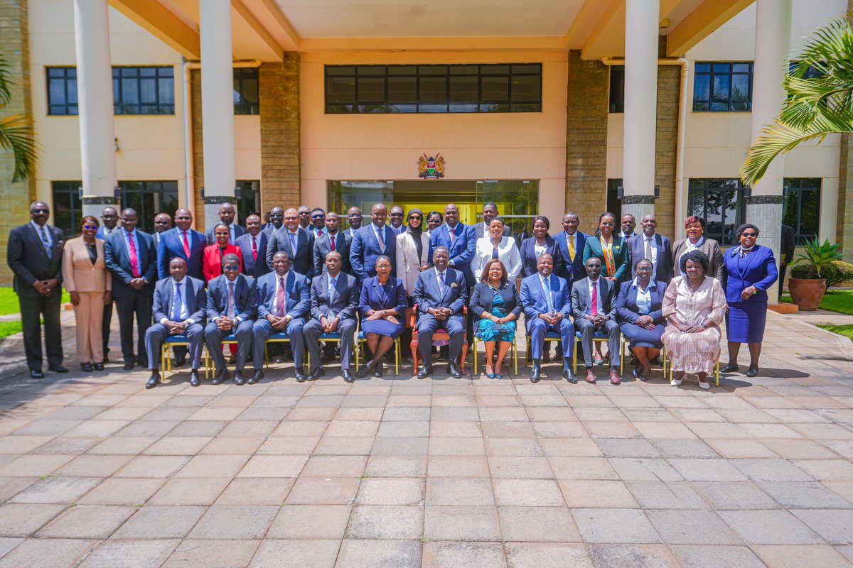 The Cabinet and National Development Implementation Committee (NDIC) today held a joint meeting chaired by the Prime Cabinet Secretary H.E <a href="/MusaliaMudavadi/">Musalia W Mudavadi</a> under the theme “Consolidating our fiscal space in a new world order for better service delivery.”

This forum is the engine