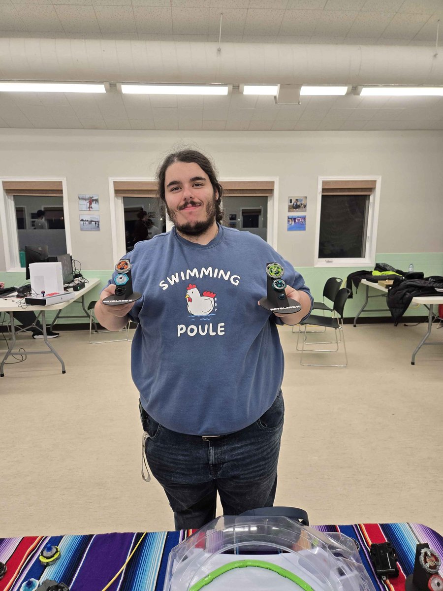 Congrats <a href="/breakawayblue_/">BreakAwayBlue</a> for winning their 1st #BEYBLADEX bracket at Battle City Weekly ⏱️

🥇 <a href="/breakawayblue_/">BreakAwayBlue</a> 
🥈 <a href="/edgarpsj/">Edgar Silva</a> 
🥉 <a href="/Joao_Jotao/">Joao Jr AKA JoJoTÃO 🇨🇦🇧🇷</a> 
4️⃣ Lup1n
5️⃣ <a href="/Arbiter_W/">Adam</a> 
5️⃣ Pleasure Faucet
7️⃣ Alexander
7️⃣ Jarmstrong