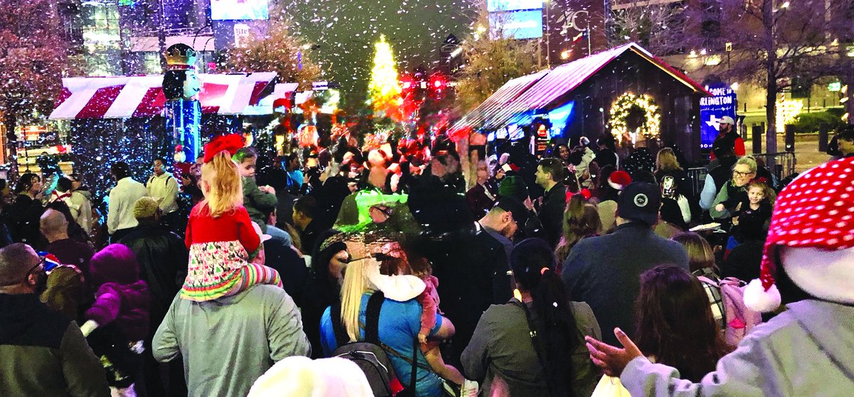 WeKnowArlington's tweet photo. The 2025 Texas Christkindl Market opens in late November and runs through the day before Christmas Eve.

Hosted by the Arlington Convention and Visitors  Bureau, the event is staged on the Globe Life Field North Plaza next to  Texas Live! 
https://t.co/x3LYMZ5IIy https://t.co/i5TjIRYImp