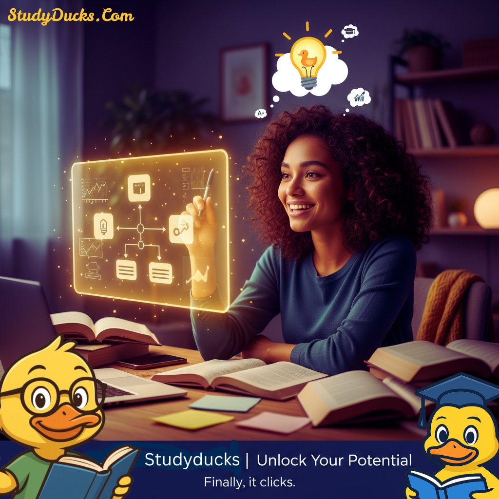 studyducks's tweet image. The &apos;it clicks&apos; moment is priceless! 🎓 StudyDucks.com offers free, interactive quizzing to help you master subjects fast. #StudyDucks #Quizzing #Success