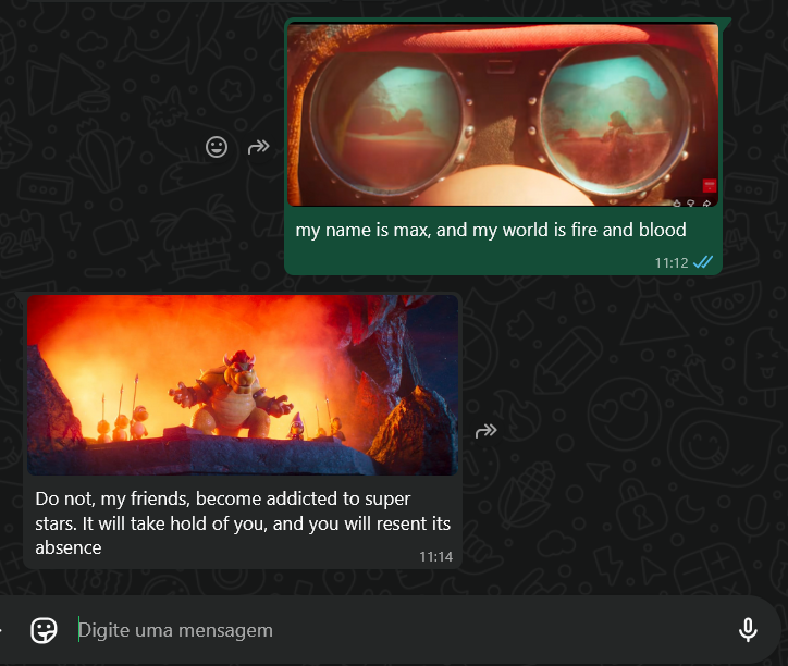 Igor37Sn's tweet photo. me and my brother's first reaction upon seeing the trailer for Mario Galaxy movie https://t.co/1c0etNRcFh