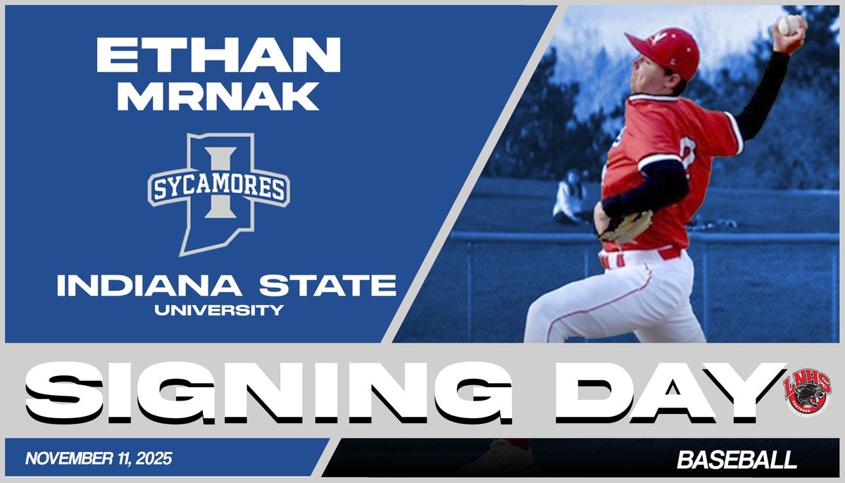 Congrats to Ethan on signing his National Letter of Intent to play baseball at Indiana State!

#NorthBaseball
