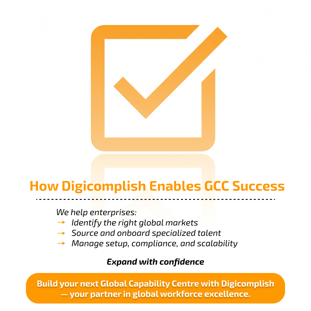 digicomplish's tweet image. Global Capability Centres are reshaping how businesses scale — uniting talent, innovation, and efficiency worldwide. 🌍
Build your GCC for the future of growth.
📩 info@digicomplish.com

#GCC #GlobalTalent #FutureOfWork