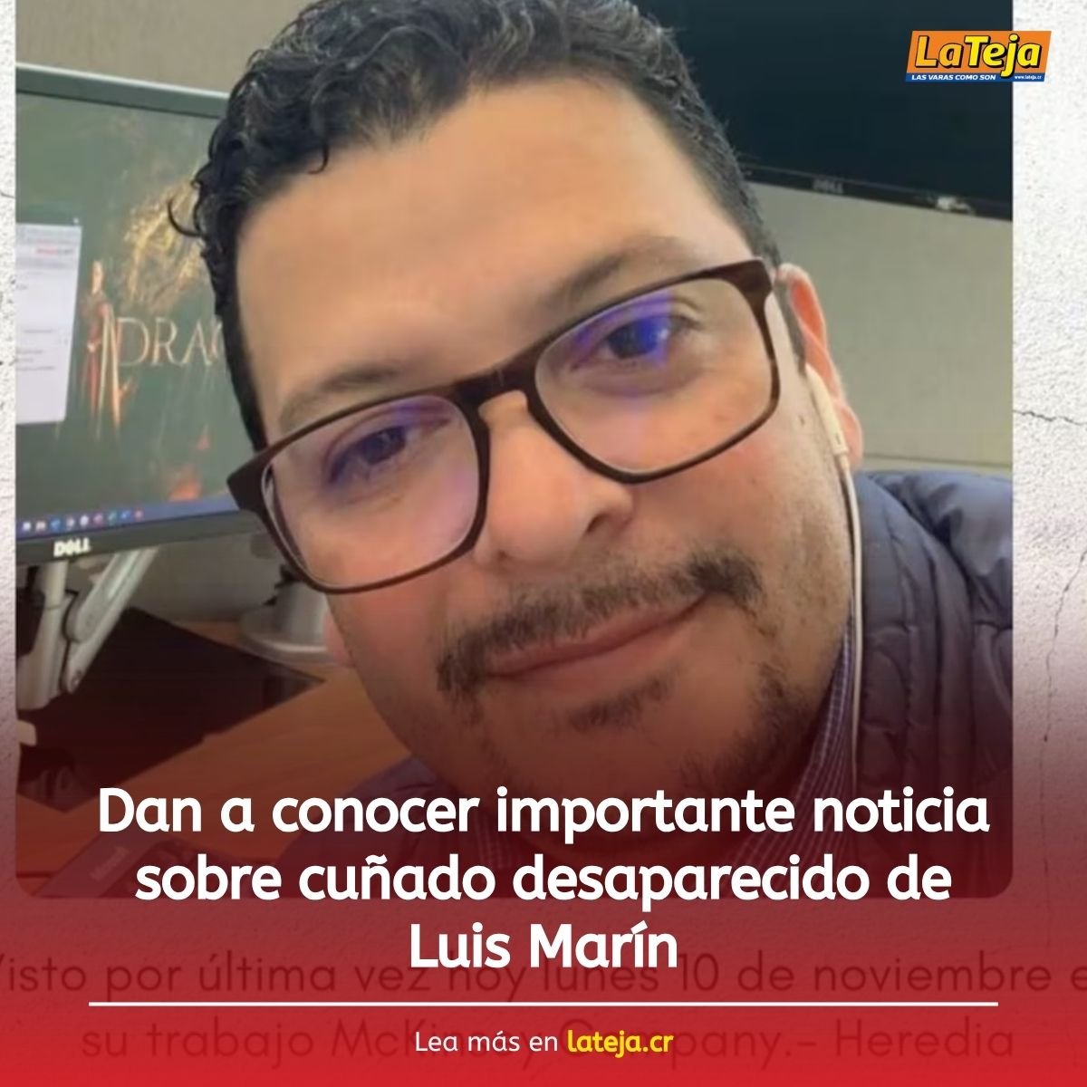 Esto sucedió con el cuñado de Luis Marín ➡️ trib.al/xxksWN1

#NoticiasCostaRica