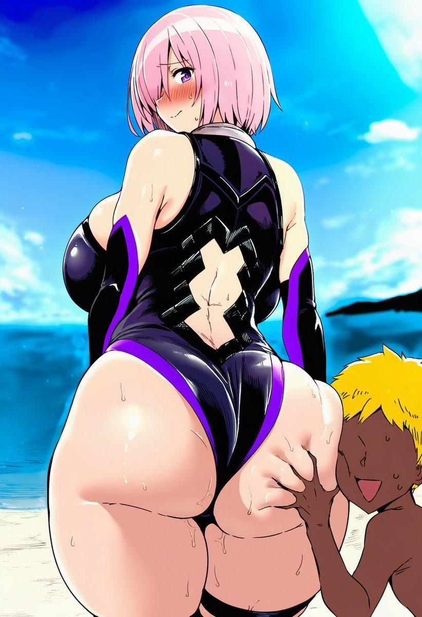 ケツがエロかったらガキの方はこれぐらいのかんたん作画でもシコれるんですけど皆さんどうですかね 