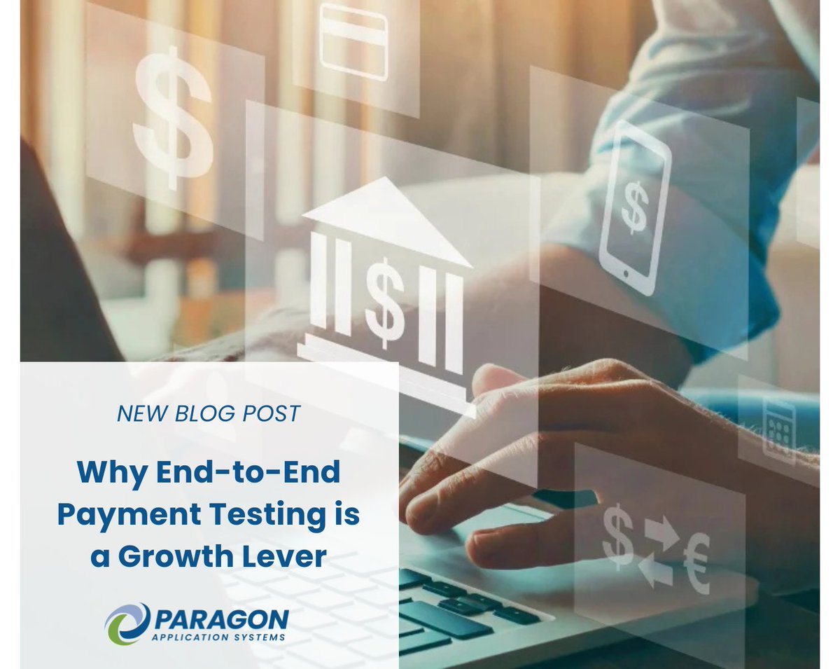 ParagonEdge's tweet image. 📣 It&apos;s time to recognize that superior payment testing is a growth lever. 💡 Friction at checkout kills conversions. Don’t just test for defects — test for growth.

Read our new blog here👇
hubs.li/Q03SNsM-0

#bettertesting #fastertesting #digitaltransformation #Growth