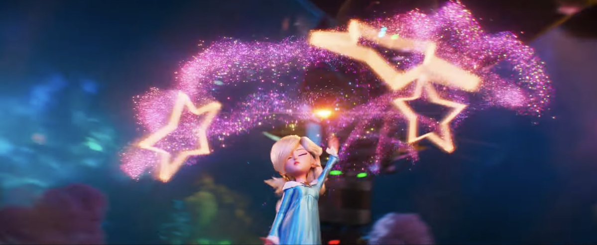 THE WAY PRINCESS PEACH AND ROSALINA ARE ICONIC BADDIES IN THE NEW SUPER MARIO GALAXY MOVIE TRAILER AHHH