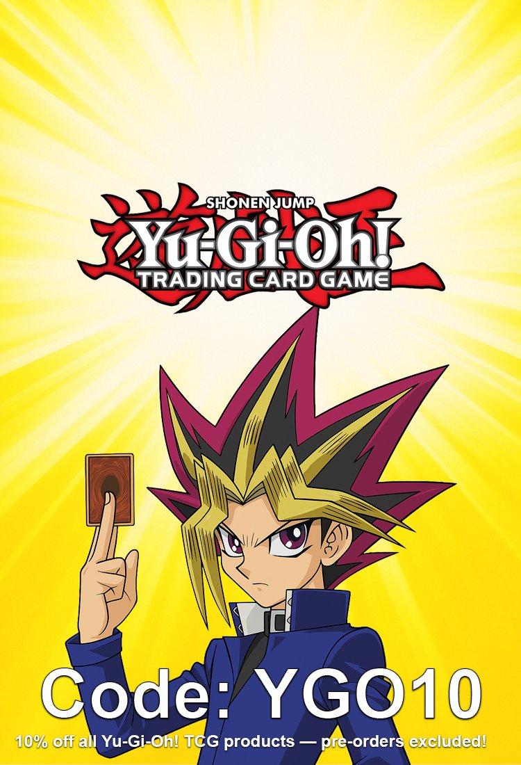 TCGDragonX's tweet image. 💥 Duelists, it’s time to power up your deck!

Get 10% OFF all Yu-Gi-Oh! TCG products 🃏 (excluding pre-orders).

Use code YGO10 at checkout and save big!
👉 tcgdragon.co.uk/collections/yu…

#yugioh #TCGCommunity #tradingcards