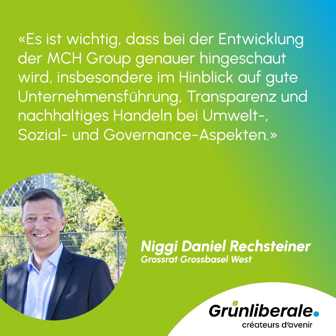 Der Grosse Rat lehnt die Motion Michela Seggiani und Konsorten zur MCH Group ab: Der Betrieb von Messen ist komplex und international, wobei eine kantonale Aktienmehrheit, nebst des zusätzlichen finanziellen Risikos, weder eine bessere Steuerung noch bessere Resultate bringt. 📈