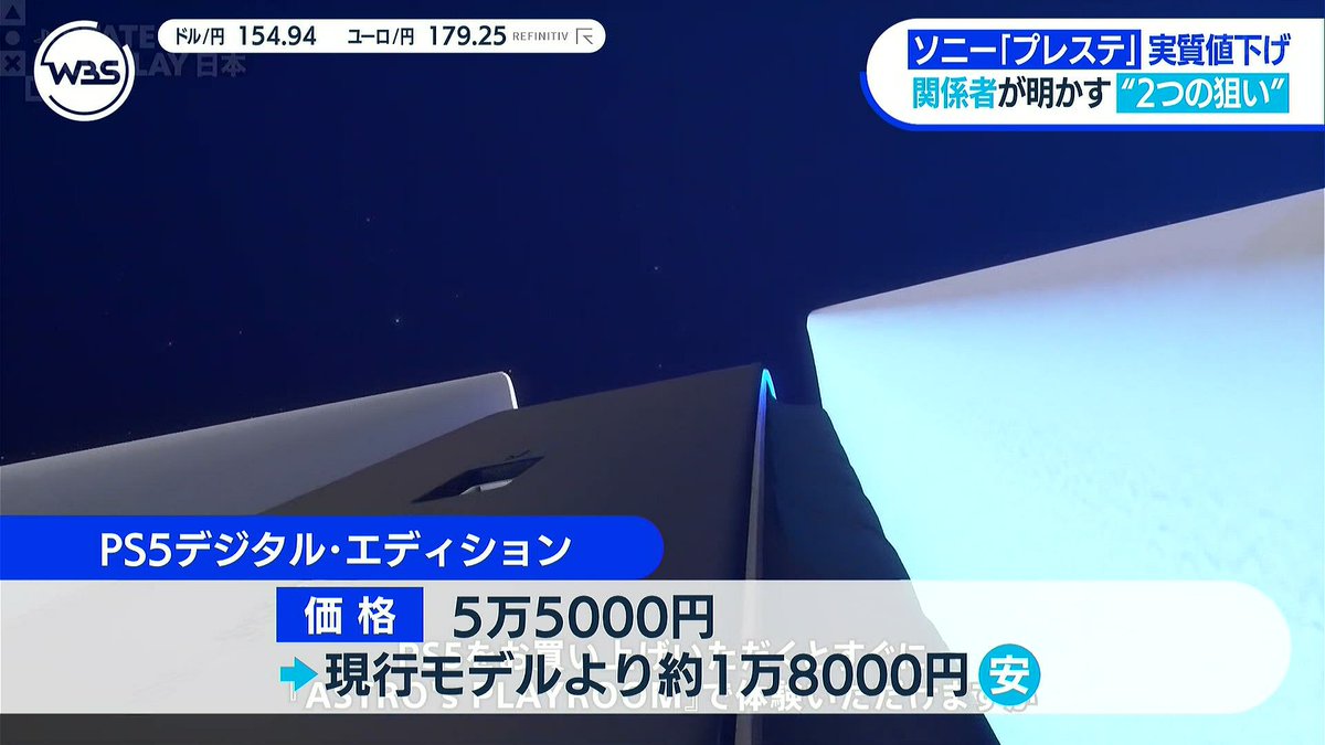 ソニー、PS5日本語専用デジタルモデルを5万5000円で11月発売