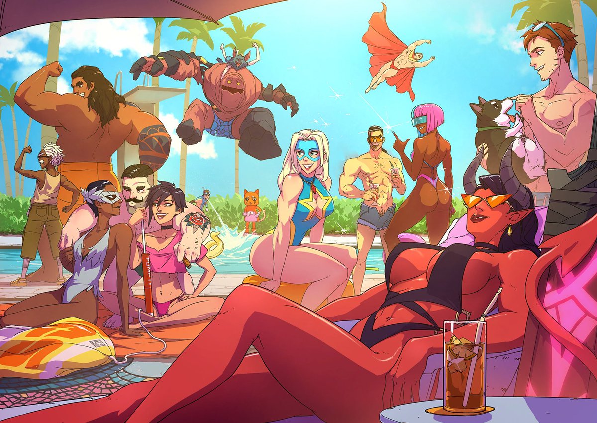 WolfMoon35's tweet image. After finding out that this is a homage to X-Men, this is a fantastic art.