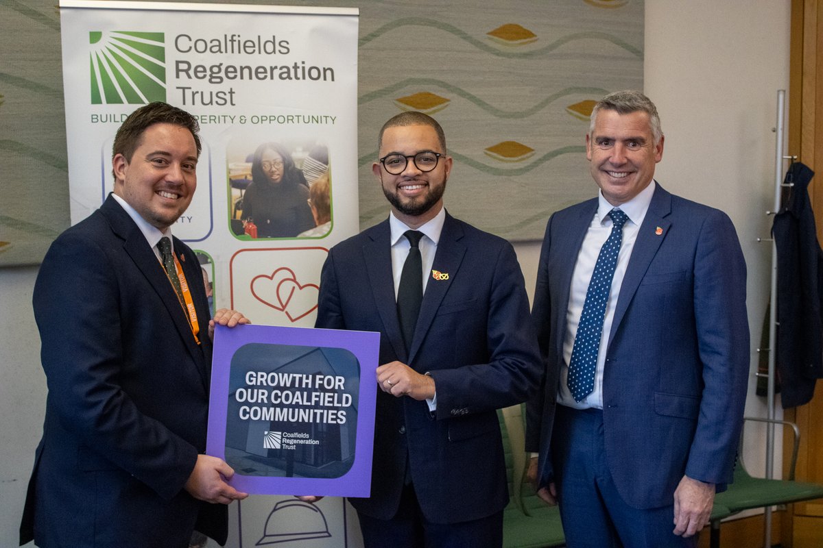 Great to see <a href="/AJogee/">Adam Jogee MP</a> at our <a href="/CoalfieldsRegen/">Coalfields Regeneration Trust</a> MP Drop In yesterday.

We look forward to continuing to work with you to improve coalfield communities.