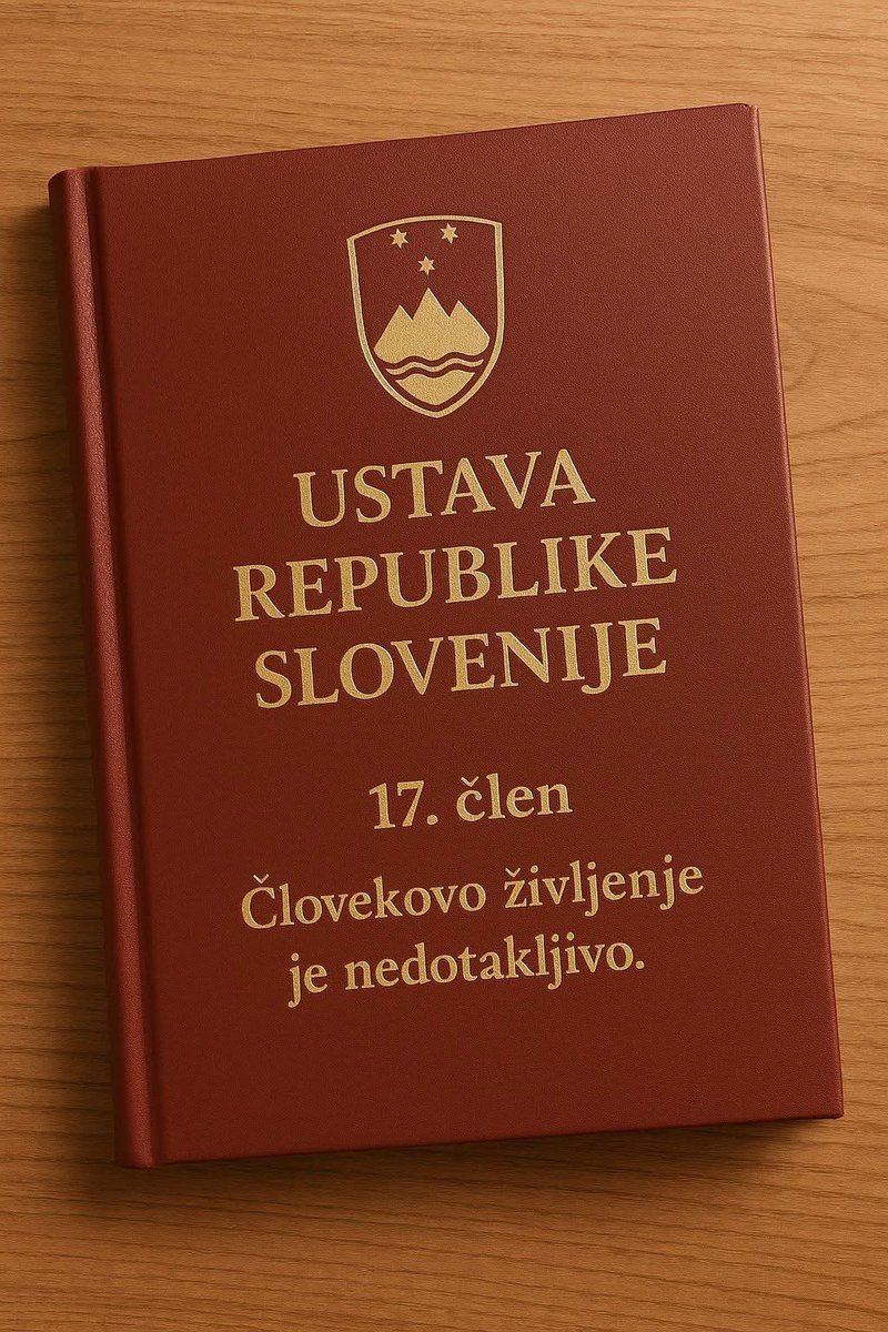 Proti levičarski kulturi smrti. Branimo življenje in ustavni red Slovenije.
