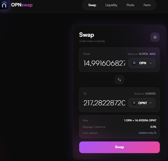 brayannpc's tweet photo. Another day using the OPN created by @IOPn_io  , a blockchain built with EVM technology for developers and enthusiasts looking for near-instantaneous transactions.

Predictable and low transaction costs with no surprise fees.

The minimum price is 7Gwei, which we can say is the lowest on the EVM network. Best of all, there are no gas spikes during peak network usage.

A network created for everyone, from developers to node operators.

Accelerate ⋂