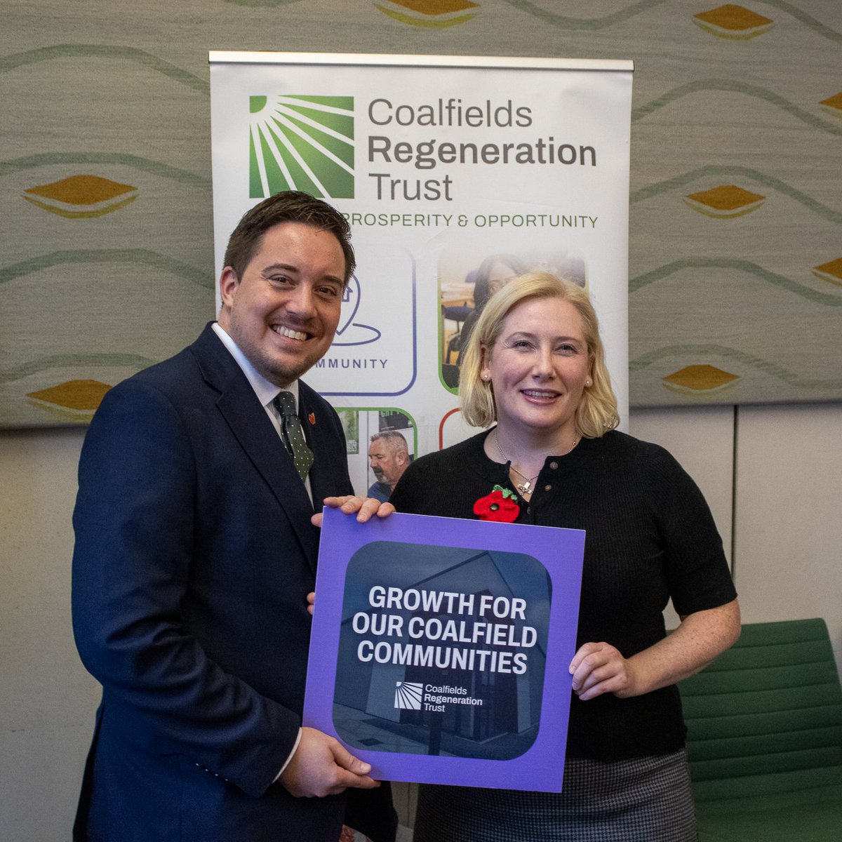Great to see <a href="/EmmaLewell/">Emma Lewell MP</a> at our <a href="/CoalfieldsRegen/">Coalfields Regeneration Trust</a> MP Drop In yesterday.

We look forward to continuing to work with you to improve coalfield communities.