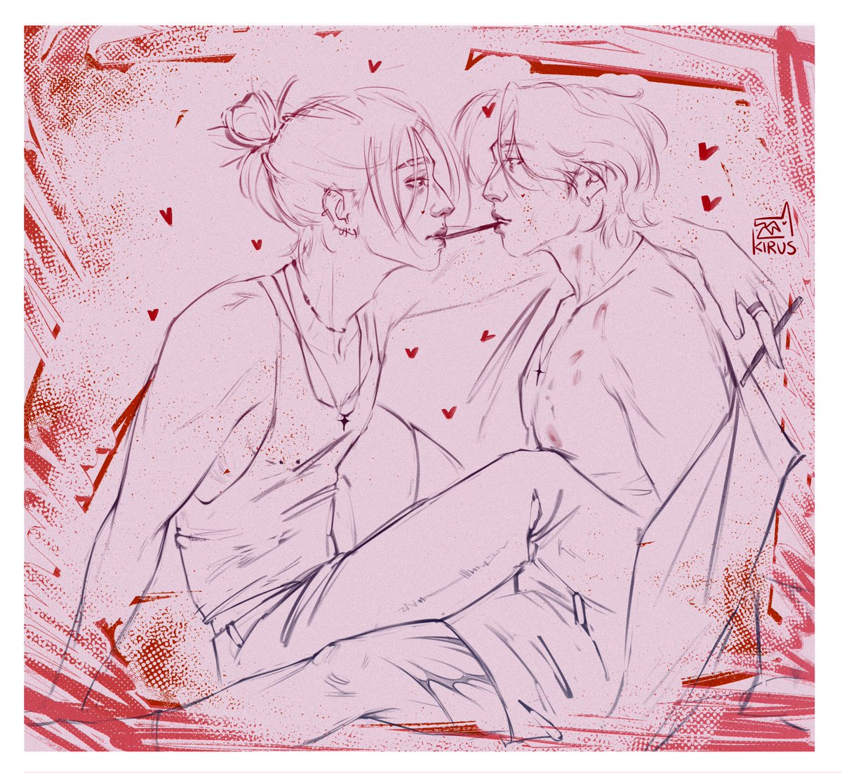 #skzfanart #hyunsung #Hyunjin #Jisung