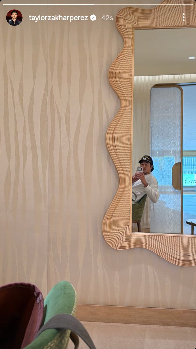 TaylorZakhar_ir's tweet image. 📸 Via Taylor&apos;s ig story!

#TaylorZakharPerez