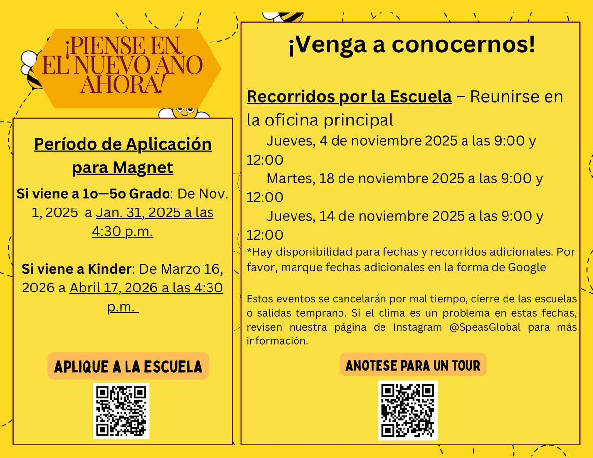 SpeasGlobal's tweet image. Magnet window is now open for 1st through 5th. Kindergarten window will open March 16. 
Sign up for a tour of our school (more dates added) bit.ly/Speastour  #wsfcs #thisiswhywemagnet #ibpyp #wsfcsmagnet