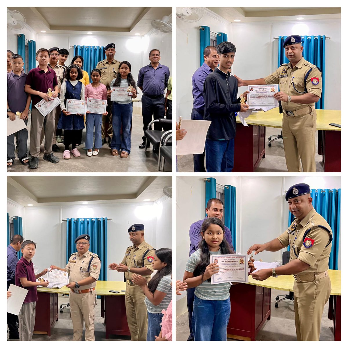 DimahasaoPolice's tweet image. Today prizes and certificates were distributed to the winners of Essay competition  held to Celebrate 150th Birth Anniversary of Sardar Vallabh Bhai Patel  at Police Reserve Haflong. @assampolice  @DGPAssamPolice @HardiSpeaks @DimaDipr