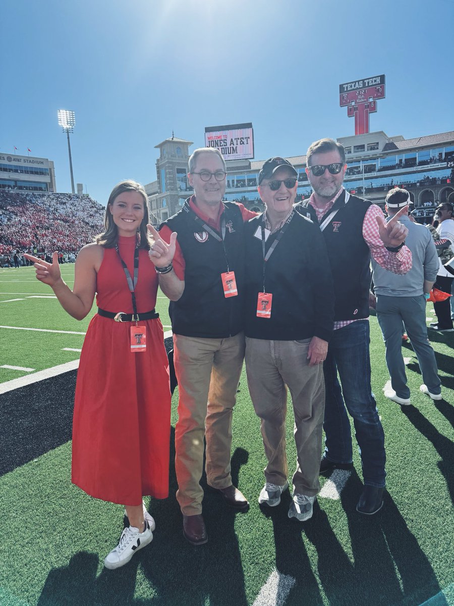 FairlyForTexas's tweet image. West Texas was fully represented this weekend at the Red Raider Caucus! Congratulations, Texas Tech, on an awesome win against BYU and an outstanding season so far. It’s always a treat to be in Lubbock!