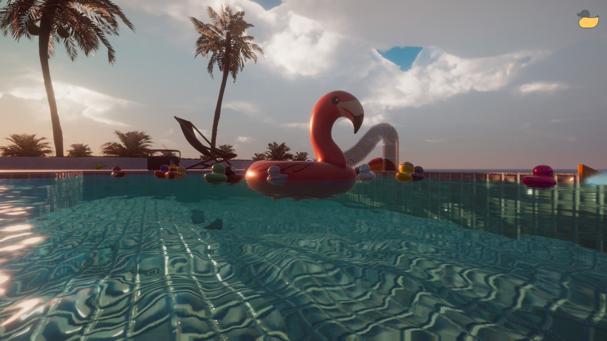 PPDuckSimulator's tweet image. It’s the end of the world… but with ducks. Where are you running to?