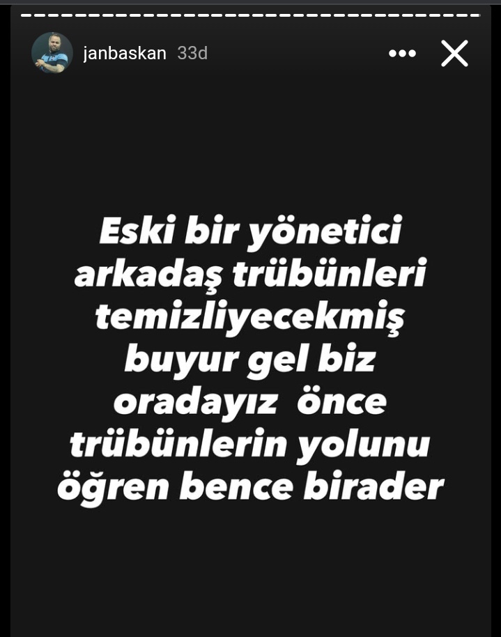 Özür dilemek yerine racon kesiyor gereği hâla yapılmadı neyi bekliyorsun <a href="/Trabzonspor/">Trabzonspor</a>