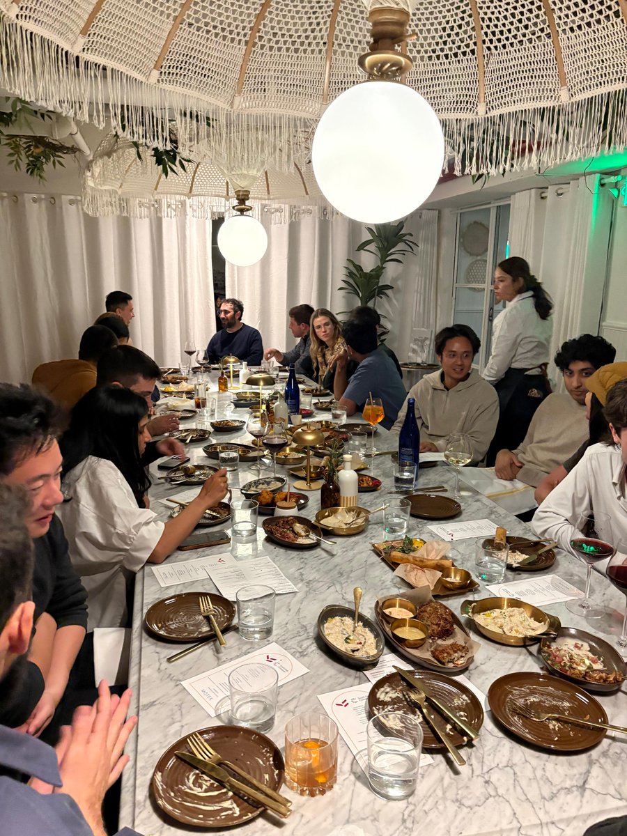 Last night I partnered with my friends at @ThriveCapital (@samteller & Vinay) to bring the NYC