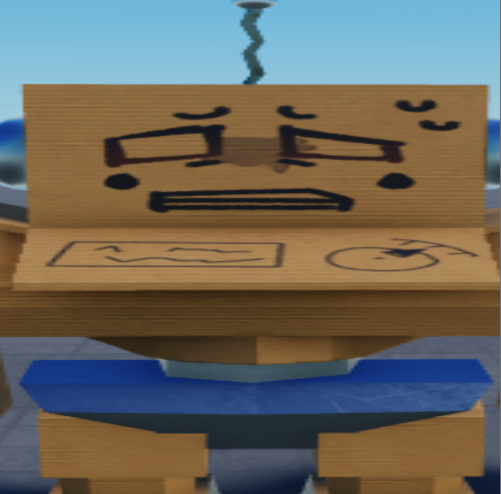 TheRobloxiaOM's tweet image. TROM Helperbot for alpha (i squished him dont mind it)