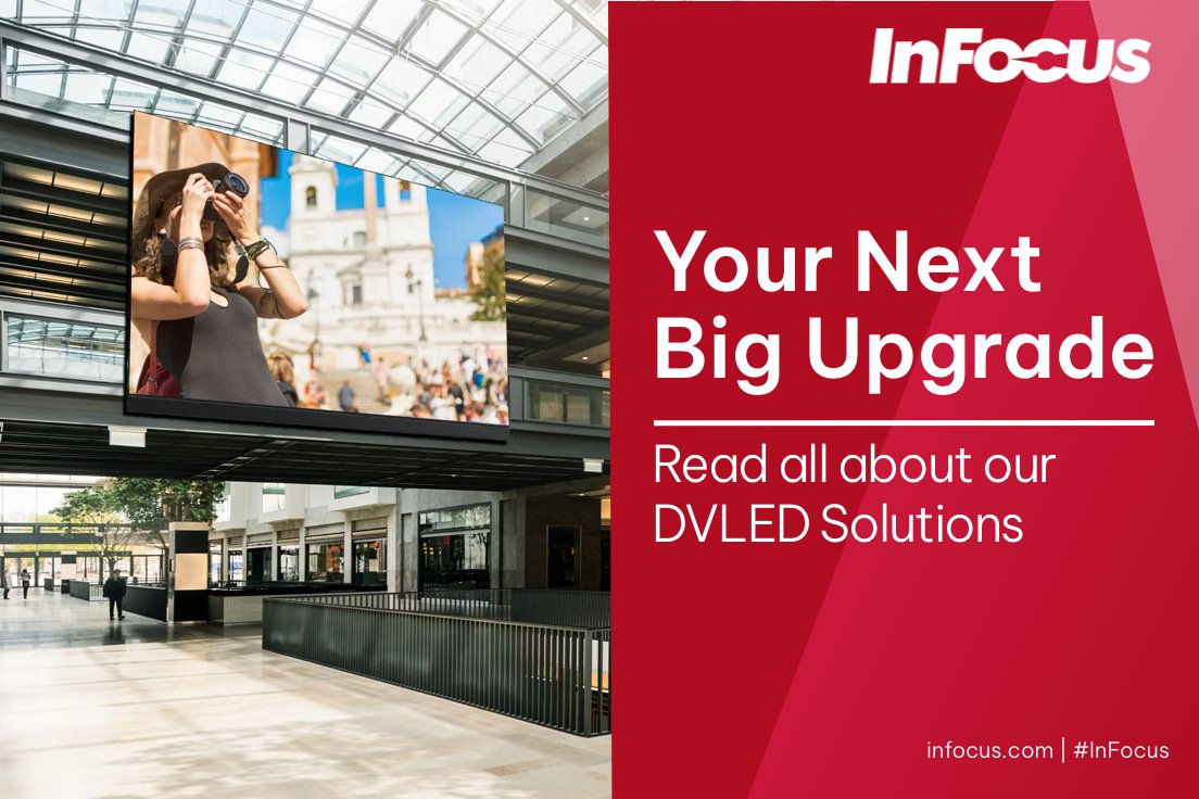 Seamless, bezel-free videowalls; <a href="/InFocusCorp/">InFocus</a> DVLED Series. 
With pixel pitches from 1.5mm to 2.5mm and flexible sizing, you can deliver immersive experiences in boardrooms, lobbies and command centers.
✔️Easy 2 install
✔️Custom configs
✔️Strong margin
>>> infocus.com/product/dv/